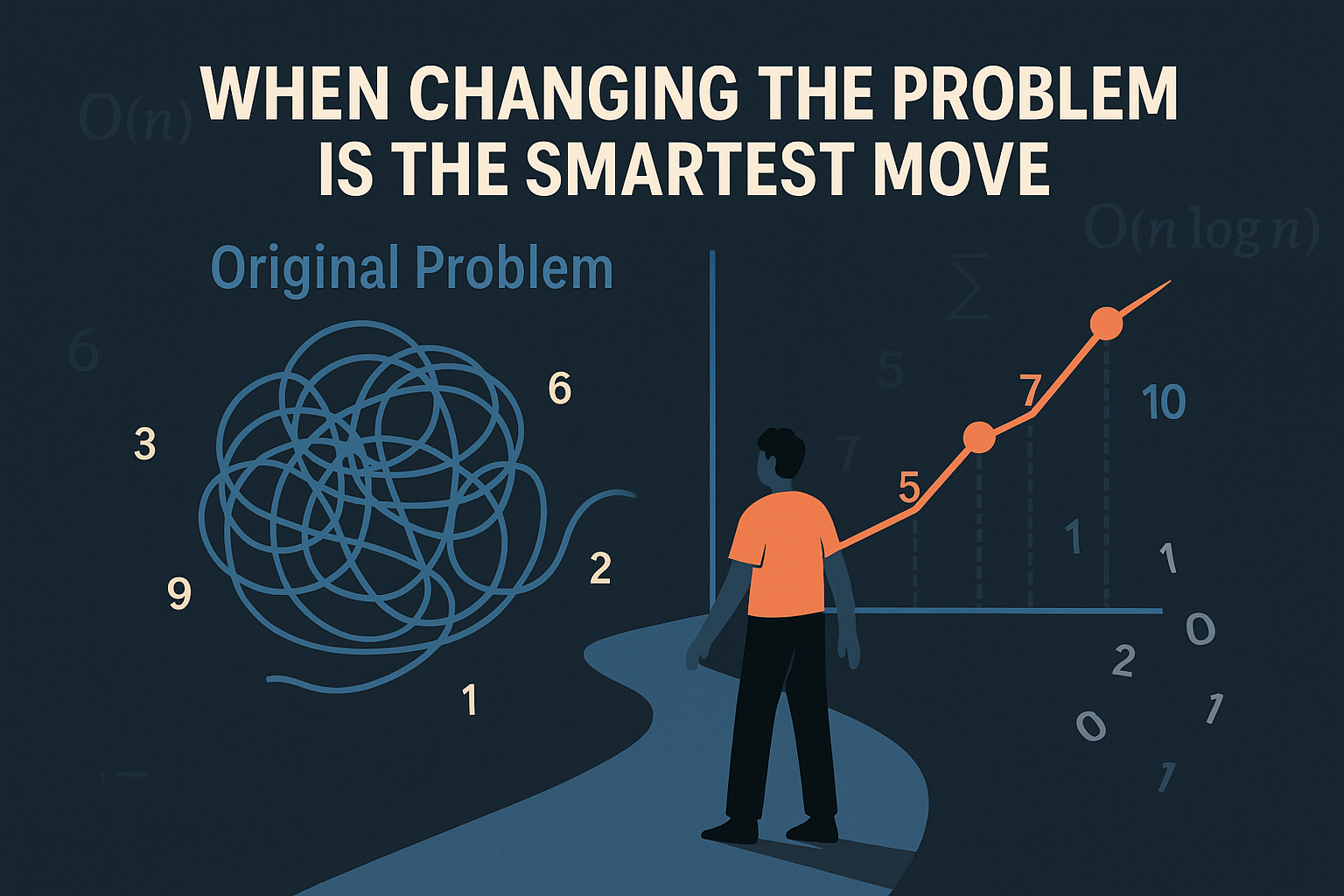 When Changing the Problem Is the Smartest Move